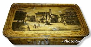 33836 Blechdose / Korb Metalgraf - Pasticceria Bianchi Gallarate - Bild 1 von 8