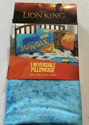 Funda de almohada reversible Disney's El Rey León 20 x 30 Coolest Dude In The Jungle Foto 1 de 2