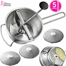 GEFU 89210 Passiergerät flotte lotte aus Rostfreiem Edelstahl Inkl. 3