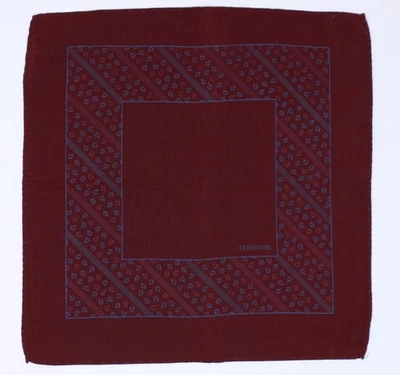 CERRUTI 1881 Pañuelo Bolsillo Seda Hecho en Italia Foto 1 de 3