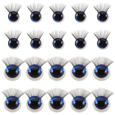  20 Stück gehäkelte Bären-Sicherheitsaugen – 12 mm und 16 mm, Sicherheitsaugen - Bild 1 von 4