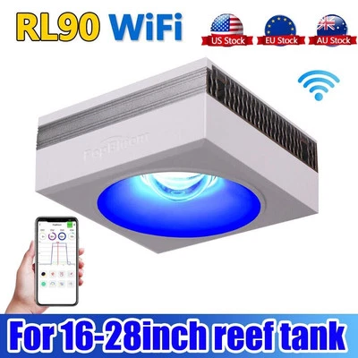 PopBloom RL90 WiFi Control LED Aquarium Light for 24" Coral Reef Grow Fish Tank - Photo 1/4