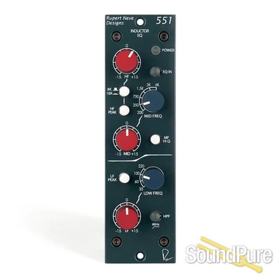 Rupert Neve Designs 551 500-Series Inductor EQ - Demo - Demo/Open Box - Image 1 of 4
