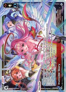 Wixoss card WXDi-P16-TK01P[EN] Invincible Story  P/-   Legendary DIVA WXDi-P16-T - Picture 1 of 1