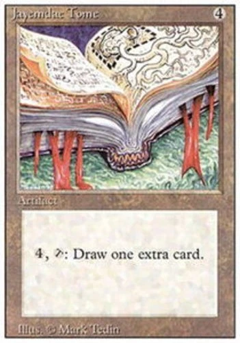 Damaged, English MTG Regular Jayemdae Tome 3rd Edition Magic the Gathering - Image 1 of 1