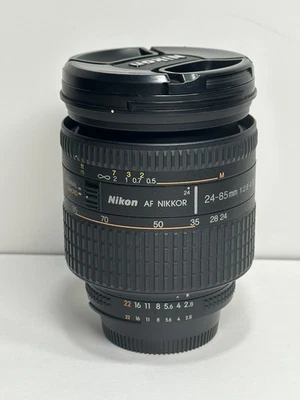 Nikon AF Zoom Nikkor 24-85mm f/2.8-4 D macro FX lens HB-25 for F100 DF D750 D850 - Image 1 of 4