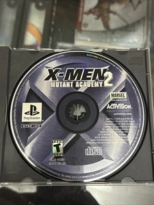 X-Men: Mutant Academy 2 (Sony PlayStation 1, 2001) Disco solo probado funcionando - Imagen 1 de 2