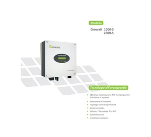 Inverter fv monofase 1kw ac - 1mppt - ip - Imagen 1 de 1