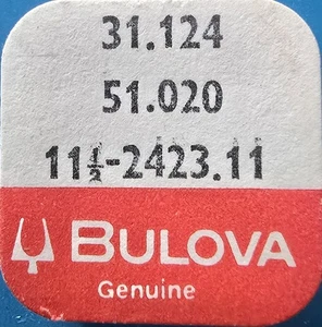 Bulova Cal. Vástago de bobinado 2423.11 #176A nuevo en stock - Imagen 1 de 2
