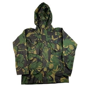 Vintage Military Waterproof Utility Jacket Green Brown XXL - Picture 1 of 6
