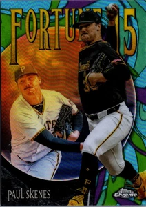 2025 Topps Chrome Fortune 15 #F158 Paul Skenes Pittsburgh Pirates - Picture 1 of 2