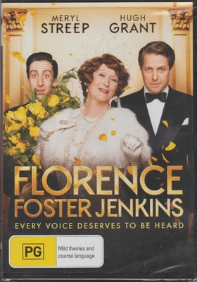 Florence Foster Jenkins DVD - BRAND NEW SEALED - Free Post - Region 4 - image 1 of 2