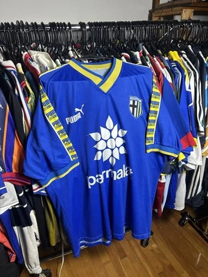 Parma Calcio 1995/96 training soccer jersey size XL - Image 1 of 4