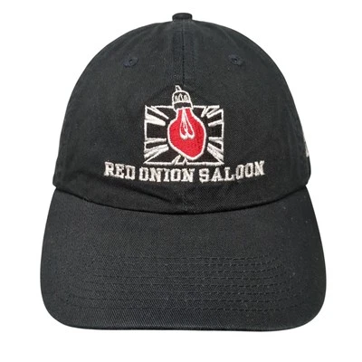 Red Onion Saloon Slideback Baseball Cap Black One Size Fahrenheit Headwear - Image 1 of 4