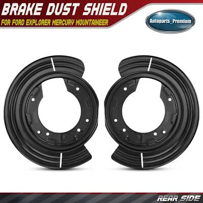 2Pcs Rear Side Brake Dust Shield for Ford Explorer Mercury Mountaineer 2002-2005 - Image 1 of 4
