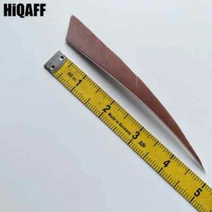 50Pcs New 5Inch Arrow Feathers Fletches Archery DIY Hunting Shooting - War - Picture 1 of 21