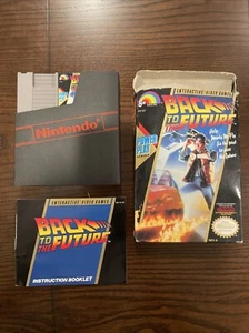 Back to the Future (Nintendo Entertainment System, 1989) NES COMPLETE w/ Box - Picture 1 of 13