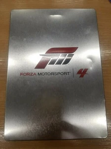 Forza Motorsport 4 Limited Collectors Edition Empty Steelbook Metal Game Case - Picture 1 of 3