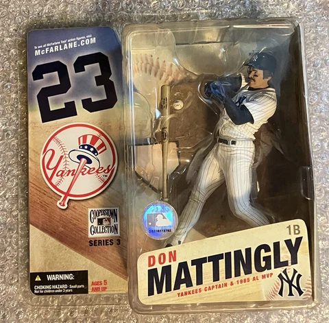 NEW 2006 MCFARLANE SERIES 3 NEW YORK YANKEES DON MATTINGLY!!  FAST FREE SHIPPING Cover