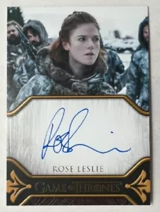 Rose Leslie als Ygritte Legacy Autogramm, Game of Thrones Kunst & Bilder - Bild 1 von 2
