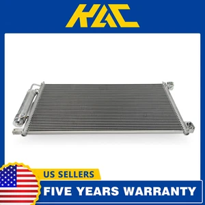 AC Condenser With Receiver Drier For 2003-2007 Honda Accord Coupe Aluminum - Picture 1 of 11