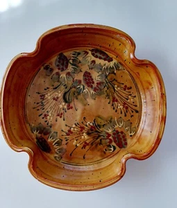RARE Vintage FF GRIFFI Cassis Corsica Terraghja Hand Painted Dish Pottery France - Picture 1 of 6