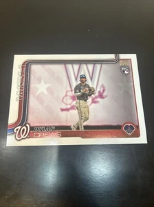 Dylan Crews Rookie Nationals Outfielder Castco oversized small print card  - Bild 1 von 7