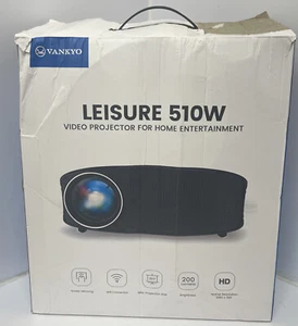 VANKYO Leisure 510W Video Projector For Home Entertainment - Picture 1 of 5