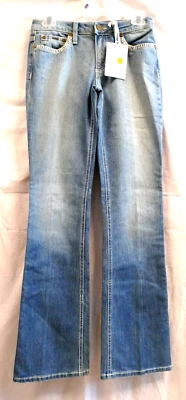 Pure Color Cosmo Women's Jeans size 25 washed denim decorative stitching - Image 1 of 4