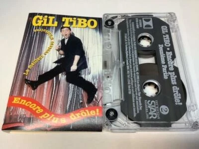 GIL TIBO Cassette Tape ENCORE PLUS DROLE ! 1992 Disques Star Canada STR-4-8047 - Image 1 of 4
