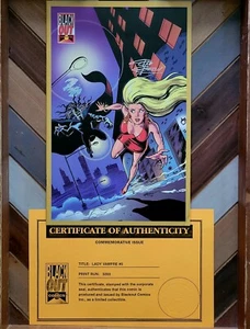 Lady Vampire #0 en estado bastante bueno (Black Out 1993) Bob Berry firmado 1/5000 exclusivo + certificado de autenticidad! - Imagen 1 de 6