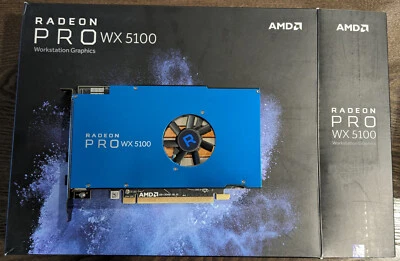 AMD Radeon Pro Wx 5100 8GB GDDR5 GPU Workstation - With Box and Docs - Image 1 of 4