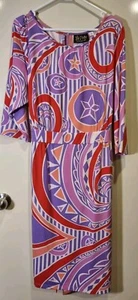 Bob Mackie Wearable Art Dress Size 1X 16-18. Like New - Picture 1 of 3