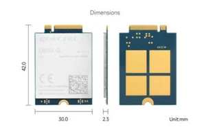 Quectel EM060K-GL Module LTE-A Cat 6 module with M.2 Form Factor, Multi-band - Picture 1 of 8