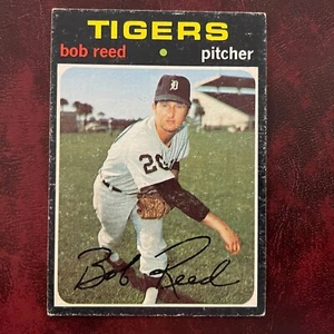 1971 Topps Set BOB REED rare high #732 DETROIT TIGERS - EX++ - Picture 1 of 2
