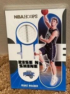 2021-22 Hoops Rise N shine Franz Wagner Magic Rookie Relic 2 Color Patch card - Picture 1 of 1