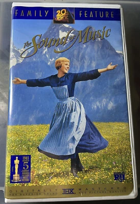 The Sound of Music (VHS,) Digitally Mastered ~ Julie Andrews~ Hard Case - Image 1 of 4