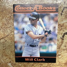1990 Collect-A-Books Will Clark San Francisco Giants