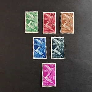 COLONIE SPAGNOLE - IFNI 1953/ POSTA AEREA, SERIE DI 6 VALORI INTEGRI MNH** - Imagen 1 de 2