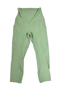 Lululemon Align High Rise Pant 25” Pockets Green Size 2 - Picture 1 of 9