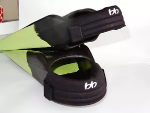 Bodyboard fins strap pads Black colour - Foto 1 di 3