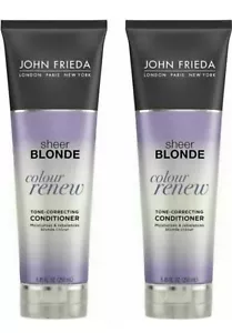 2X John Frieda Sheer Blonde Tone-Correcting Conditioner 250ml - Enhance Color - Picture 1 of 1