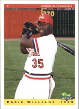1993 Springfield Cardinals Classic/Best #1 Eddie Williams