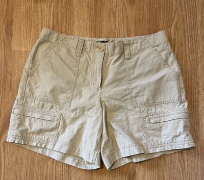 Pantalones cortos cargo J Crew beige talla 8 Foto 1 de 4