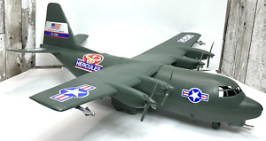 Hercules 26"w C-130 Processed Plastics Co 6270 Military Cargo Toy Plane COMPLETE