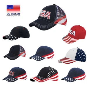 Gorra de béisbol con bandera estadounidense de EE. UU. malla camionero operador táctico ejército sombrero camuflado - Imagen 1 de 19