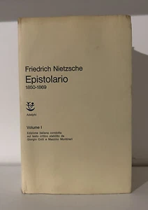 Friedrich Nietzsche Epistolario 1850-1869 Volume 1 I Adelphi - Foto 1 di 1