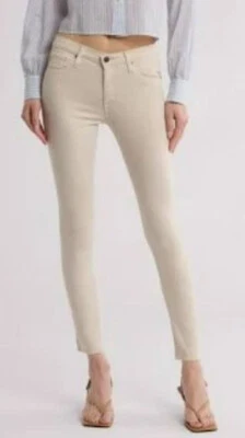 AG Adriano Goldschmied 女士裤 26R courdoroy BW18643 米黄色 美国 $135 女士 — 第 1/4 张图片