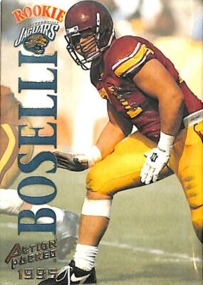 1995 Action Packed #105 Tony Boselli RC Rookie Jacksonville Jaguars Card ID24350 - Image 1 of 2
