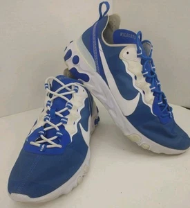 Nike React Kentucky Wildcats Men’s Athletic Shoes Men's Size 12 Blue White - Picture 1 of 23